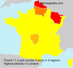 Surname Lucyk in France Surname Lucyk in France