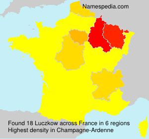 Surname Luczkow in France Surname Luczkow in France