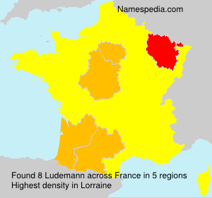 Surname Ludemann in France Surname Ludemann in France