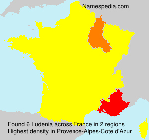 Surname Ludenia in France Surname Ludenia in France