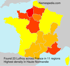 Surname Luffroy in France Surname Luffroy in France