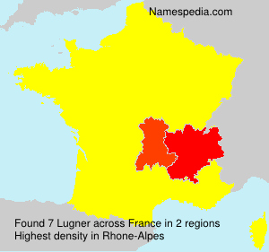 Surname Lugner in France Surname Lugner in France