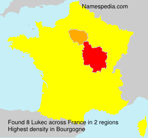 Surname Lukec in France Surname Lukec in France