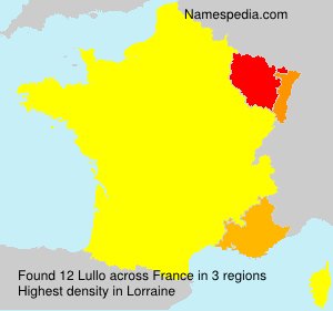 Surname Lullo in France Surname Lullo in France