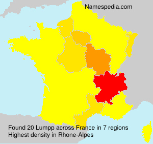 Surname Lumpp in France Surname Lumpp in France