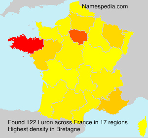 Surname Luron in France Surname Luron in France
