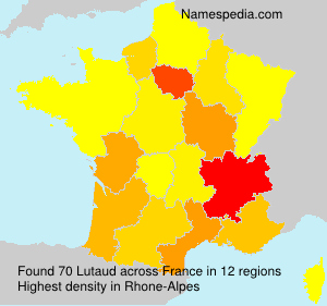 Surname Lutaud in France Surname Lutaud in France