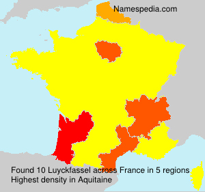 Surname Luyckfassel in France Surname Luyckfassel in France