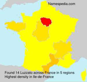 Surname Luzzato in France Surname Luzzato in France