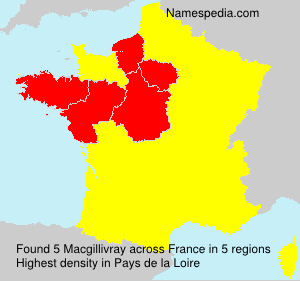 Surname Macgillivray in France Surname Macgillivray in France
