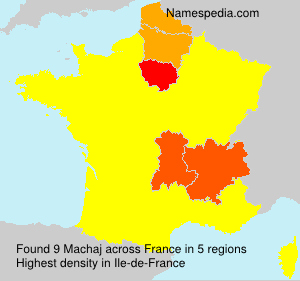 Surname Machaj in France Surname Machaj in France
