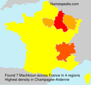 Surname Machkouri in France Surname Machkouri in France
