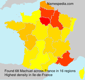 Surname Machuel in France Surname Machuel in France