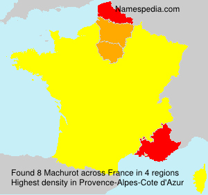 Surname Machurot in France Surname Machurot in France