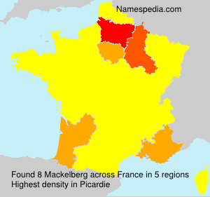 Surname Mackelberg in France Surname Mackelberg in France