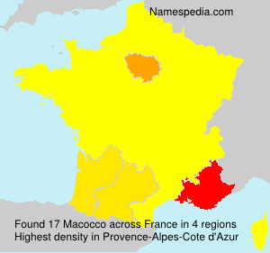 Surname Macocco in France Surname Macocco in France