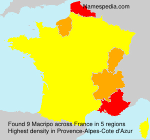 Surname Macripo in France Surname Macripo in France