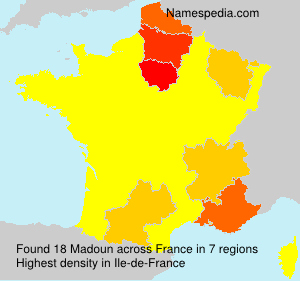 Surname Madoun in France Surname Madoun in France