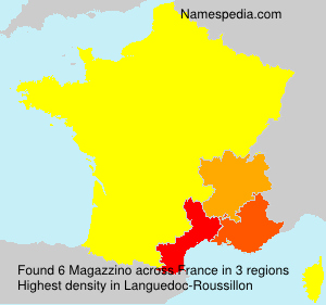 Surname Magazzino in France Surname Magazzino in France
