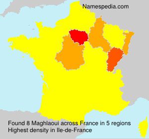 Surname Maghlaoui in France Surname Maghlaoui in France