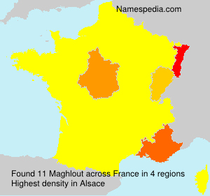 Surname Maghlout in France Surname Maghlout in France