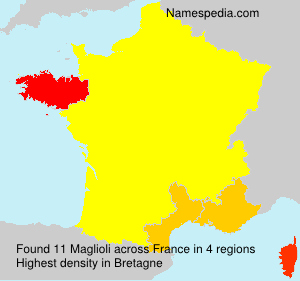 Surname Maglioli in France Surname Maglioli in France