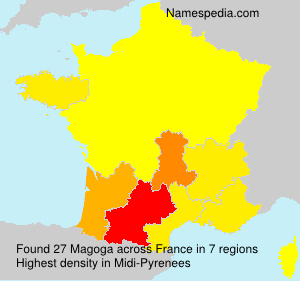 Surname Magoga in France Surname Magoga in France