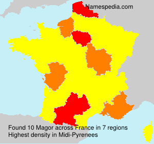 Surname Magor in France Surname Magor in France