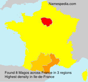 Surname Magos in France Surname Magos in France