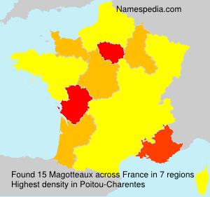 Surname Magotteaux in France Surname Magotteaux in France