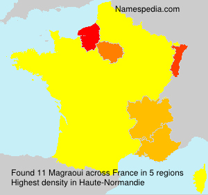 Surname Magraoui in France Surname Magraoui in France