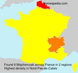 Surname Majcherczak in France Surname Majcherczak in France