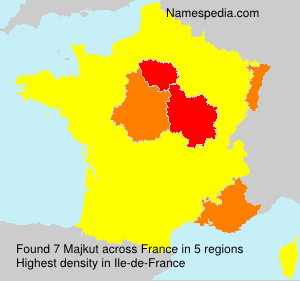 Surname Majkut in France Surname Majkut in France