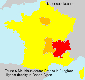 Surname Makhlous in France Surname Makhlous in France