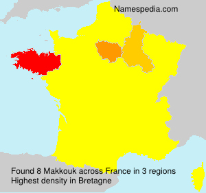 Surname Makkouk in France Surname Makkouk in France