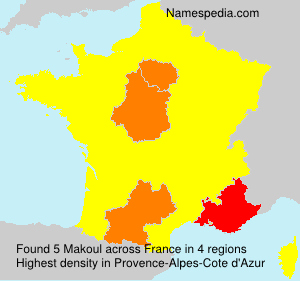 Surname Makoul in France Surname Makoul in France