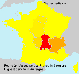 Surname Malcus in France Surname Malcus in France