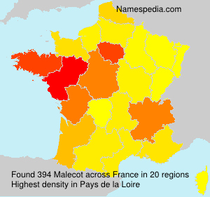 Surname Malecot in France Surname Malecot in France