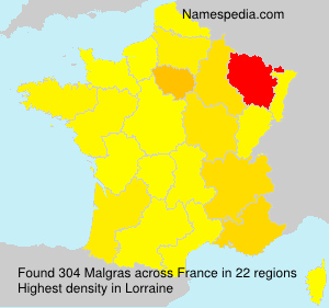 Surname Malgras in France Surname Malgras in France