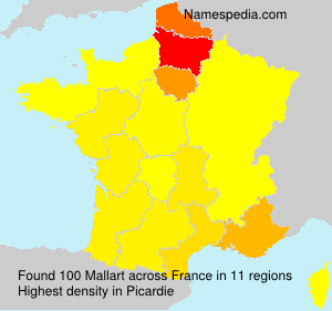 Surname Mallart in France Surname Mallart in France