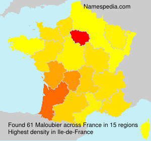 Surname Maloubier in France Surname Maloubier in France