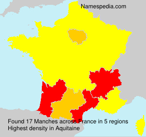 Surname Manches in France Surname Manches in France