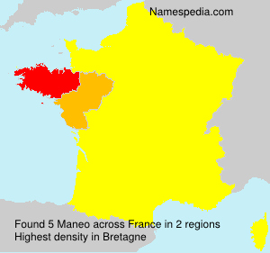 Surname Maneo in France Surname Maneo in France