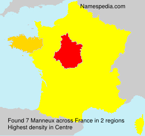 Surname Manneux in France Surname Manneux in France
