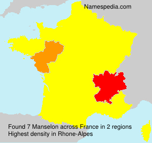 Surname Manselon in France Surname Manselon in France