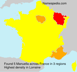 Surname Manuella in France Surname Manuella in France
