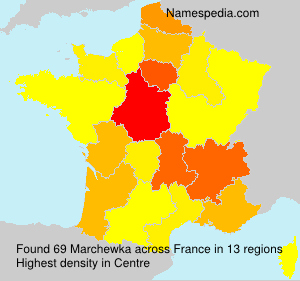 Surname Marchewka in France Surname Marchewka in France