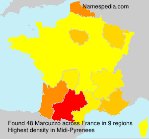 Surname Marcuzzo in France Surname Marcuzzo in France