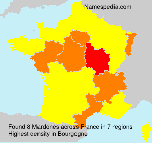 Surname Mardones in France Surname Mardones in France