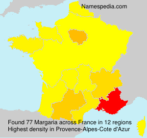 Surname Margaria in France Surname Margaria in France